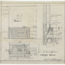 Proposed house at Montacute for R. J. Clark