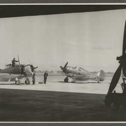 A20 CAC Wirraway and A46 CAC Boomerang.