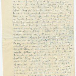 Letters written by Herbert Clough