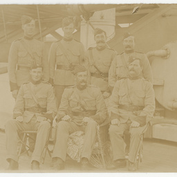 Photographs of the 1st S.A. Company during the Boer War