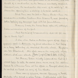 Henry Hammond Tilbrook : SUMMARY RECORD