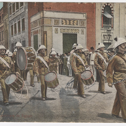 Postcard of English soldiers in Egypt.
