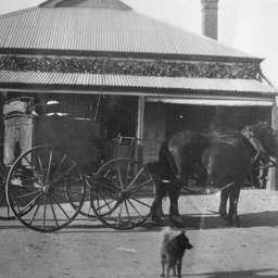 Butcher's cart