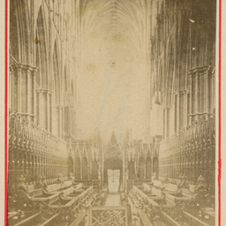 Interior of Westminster Abbey, London