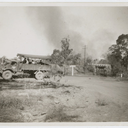 Colin James Ellis, World War II photograph album, Darwin.