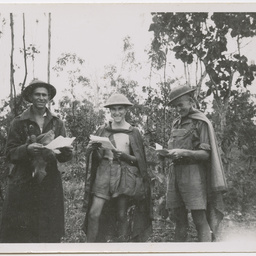 Colin James Ellis, World War II photograph album, Darwin.