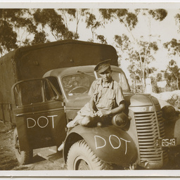 Colin James Ellis, World War II photograph album, Darwin.