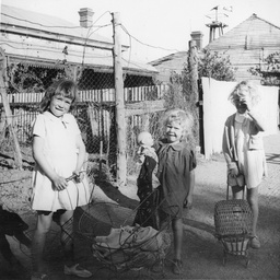 Three little girls of Hawker