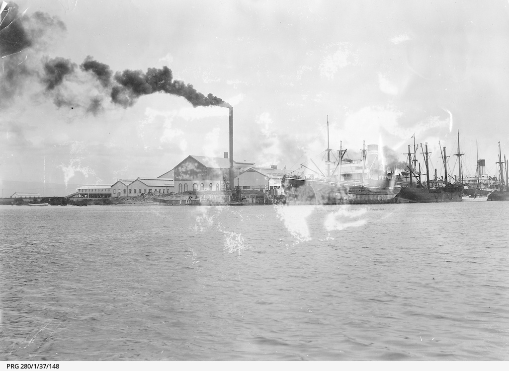 Ocean steamers wharf, Port Adelaide • Photograph • State Library of