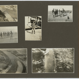 Photographs of inaugural England - Australia flight