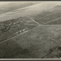 Aerial view of Allahabad.