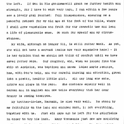 Letters from Carl Linger