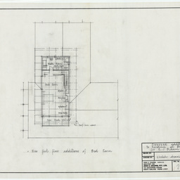 Proposed additions to house on The Esplanade, Brighton North