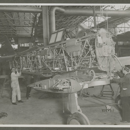 CAC Wirraway under construction.
