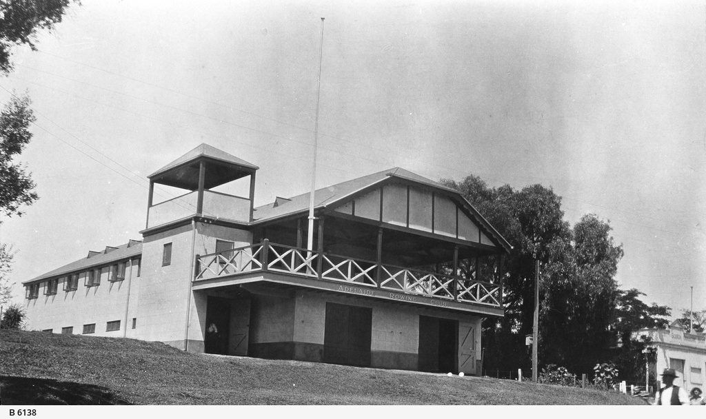 Adelaide Rowing Club's Boathouse • Photograph • State Library of South