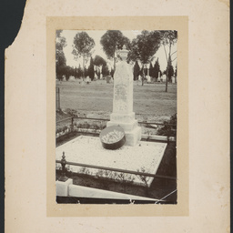 Charles White's grave