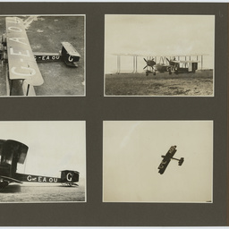 Photographs of inaugural England - Australia flight
