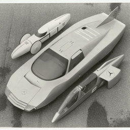 Photographs relating to Messenger Press : cars