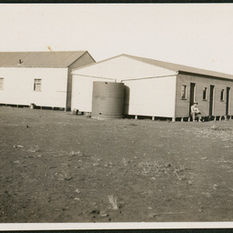 Huts and cookhouse at Bulgannia Station