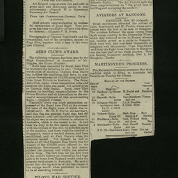 Newspaper cuttings