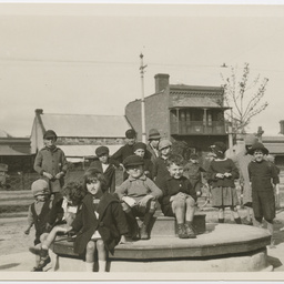 Views of the West Terrace playground