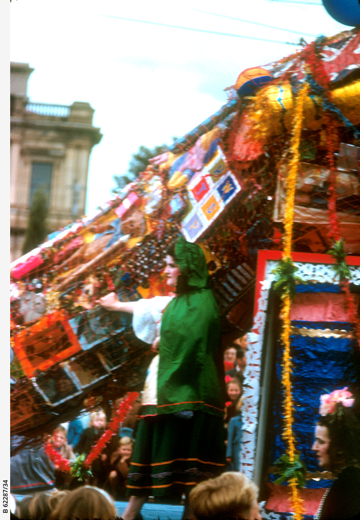 John Martin's Christmas Pageant Christmas stocking • Photograph
