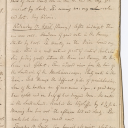 Handwritten diary of Dr Renner.