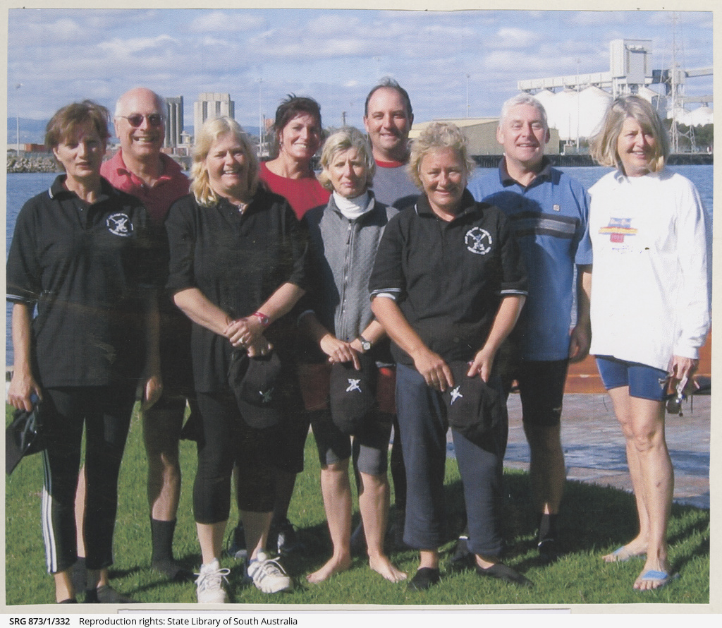 Port Adelaide Rowing Club members • Photograph • State Library of South
