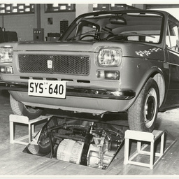 Photographs relating to Messenger Press : cars