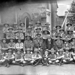 Boy Scout group at Goodwood, South Australia