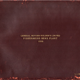 Photograph album of General Motors-Holden's Limited Fishermen's Bend Plant