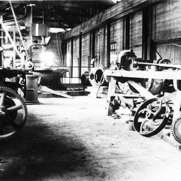 Machine shop for the Berri pumphouse