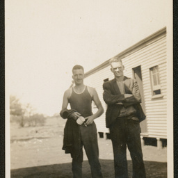 Two men at Bulgunnia