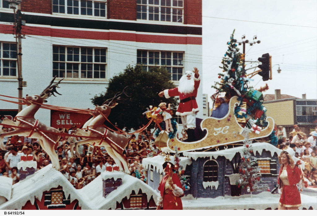 John Martin's Christmas pageant Father Christmas • Photograph • State