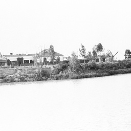 View of Berri Hotel across the river