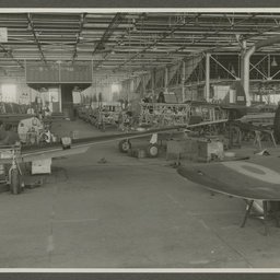 CAC aircraft under construction.