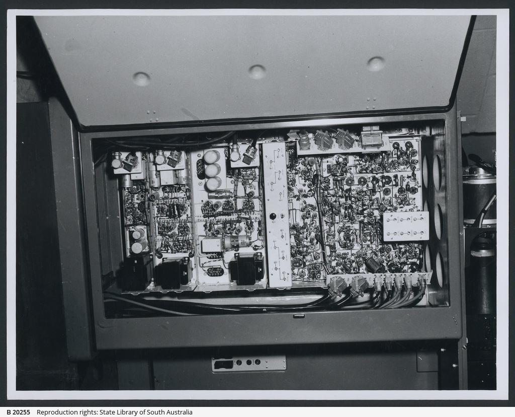Television Equipment • Photograph • State Library of South Australia