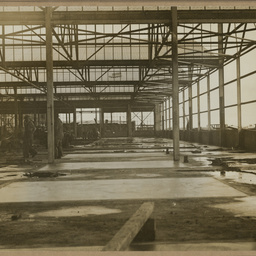 Laying floor.