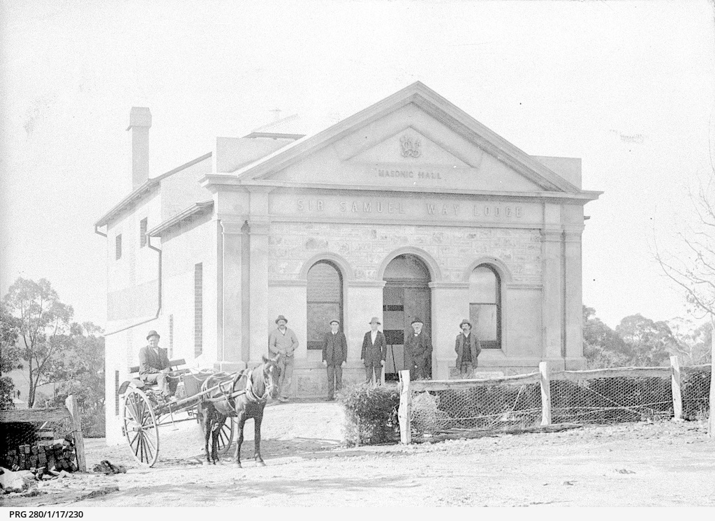 Masonic Hall, South Australia • Photograph • State Library of South