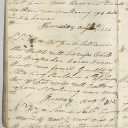 Log book of John White