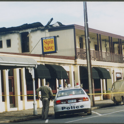 Lincoln Hotel gutted by fire