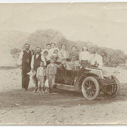 Photographs of the Bailey and Chitty families at Yardea Station