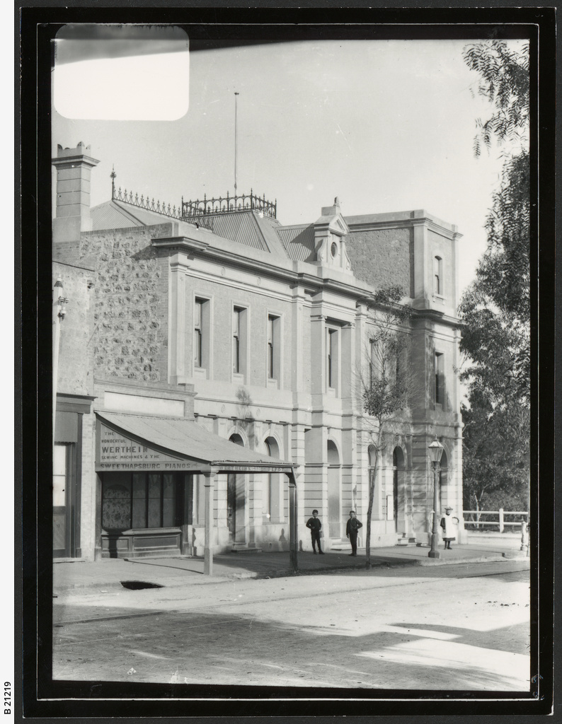 Moonta Library Moonta Townhall • Photograph • State Library of South Australia