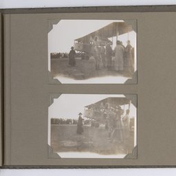 Photographs of inaugural England - Australia flight