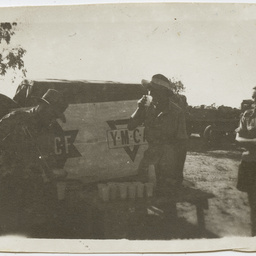 Colin James Ellis, World War II photograph album, Darwin.
