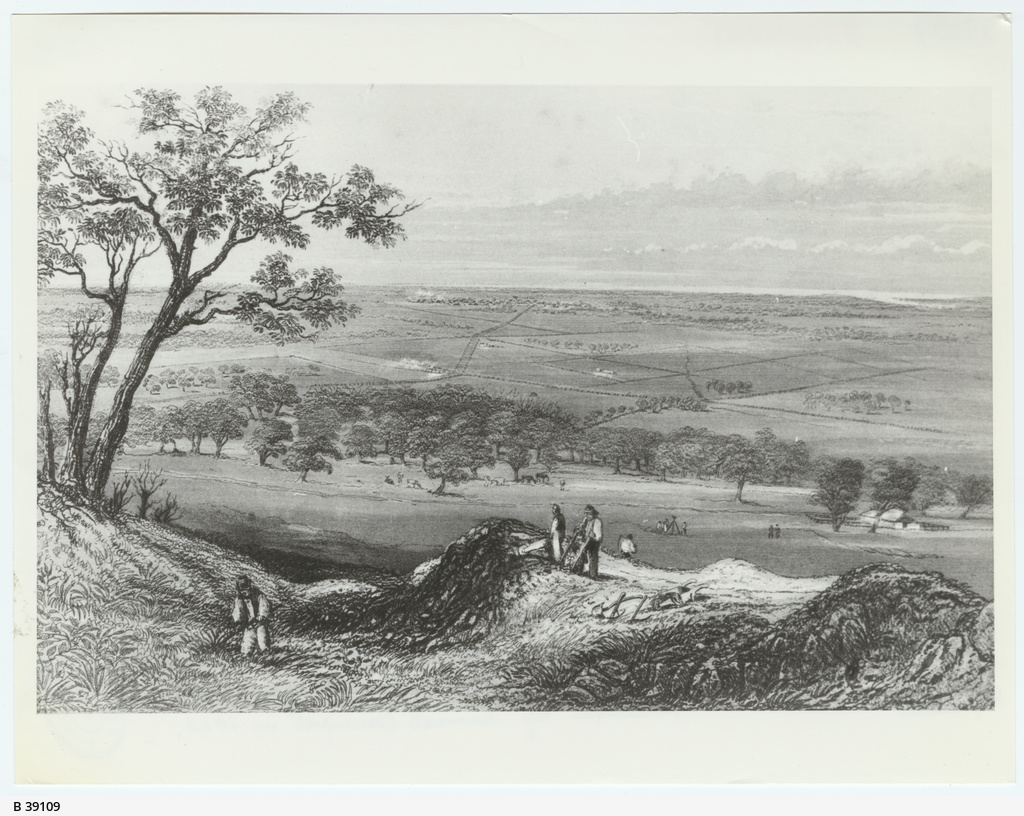 Thumbnail image for The Adelaide Plains: Taken from Wheal Watkins Lead Mine | SLSA B 39109
