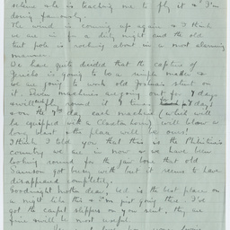 Letter from Ross Smith in Egypt camp during World War I to his mother, New Years Day