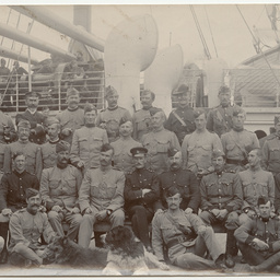 Photographs of the 1st S.A. Company during the Boer War