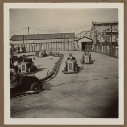 Dodgem cars, Adelaide showgrounds.