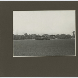 Photographs of inaugural England - Australia flight